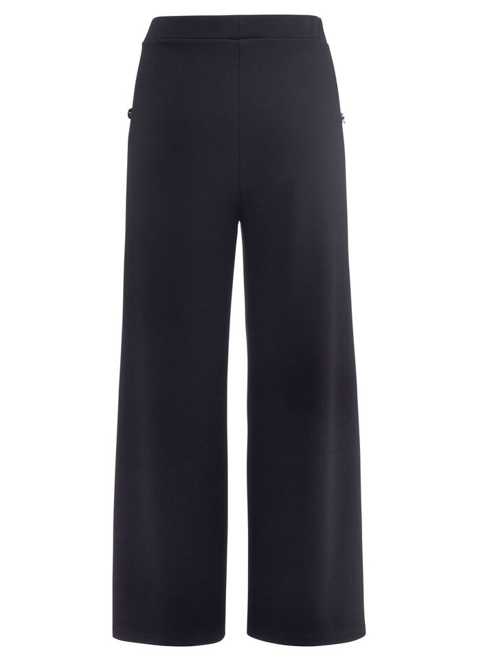 Culotte mit Zierknöpfen SCHWARZ