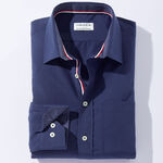 Hemd von «Milano Italy» in 4 Farben DUNKELBLAU