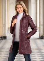 Lederkurzmantel von &laquo;Cabrini&raquo; 