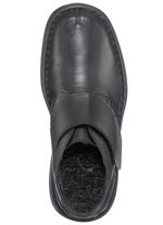 GINO GALANTE, gefütterte Herren-Boots, Winterschuhe, Weite K, mit herausnehmbarem Fussbett SCHWARZ-GRAU