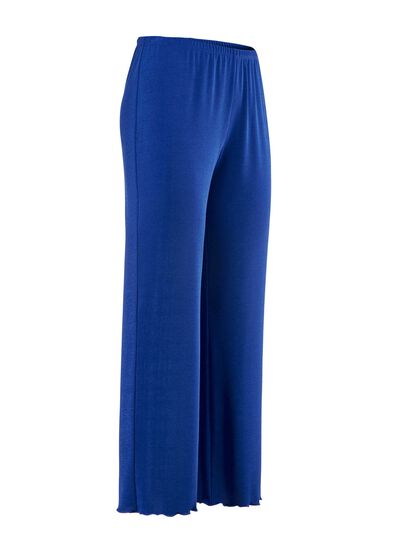 Weich fliessende, 7/8-lange Hose 