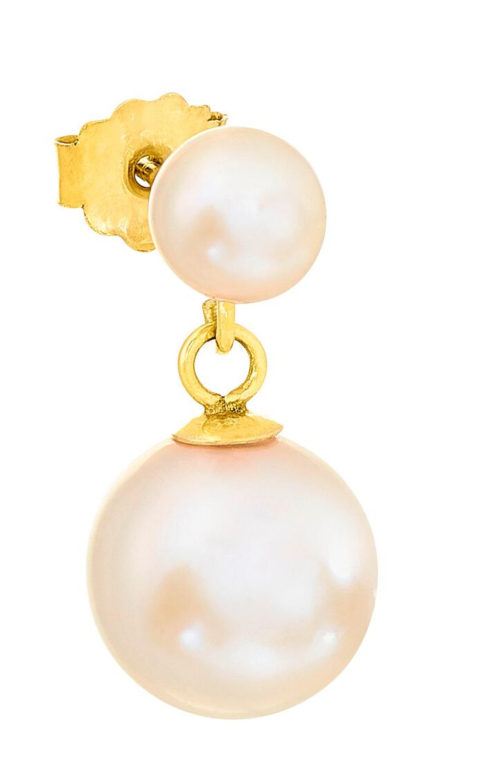 Ohrstecker mit S&uuml;sswasser-Zuchtperlen 