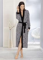 Hausmantel in Kimono-Form 
