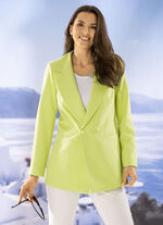 Blazer mit Reverskragen 