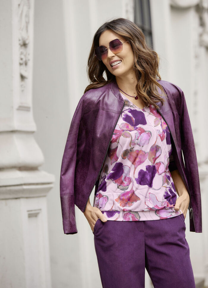 Shirt-Tunika in weiter Form 