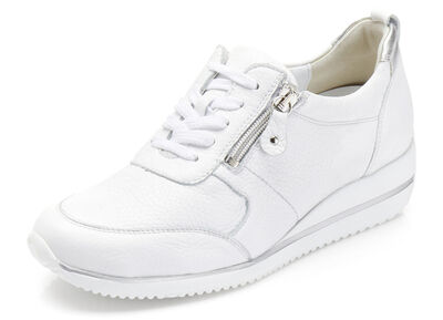 Waldläufer, leichte Damen-Sneaker, Weite H, mit herausnehmbarem Fussbett 