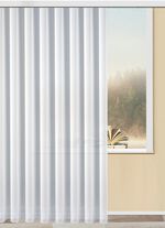 Store mit Faltenband 1:2,5 und Bleibandabschluss. 