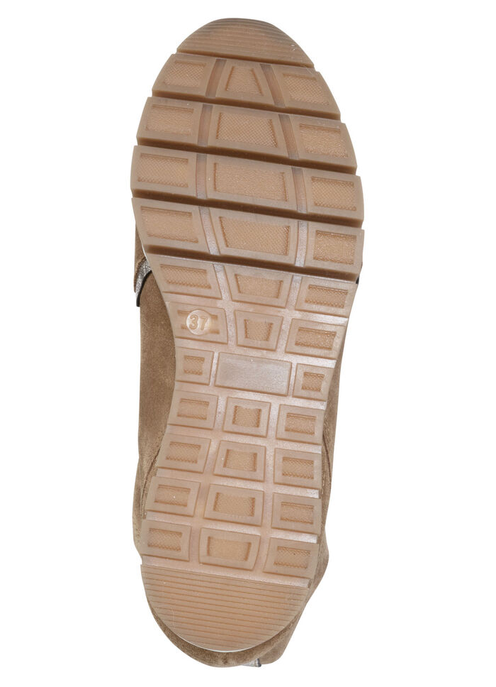 ELENA EDEN, gefütterte Damen-Boots, Winterschuhe, Weite G, mit herausnehmbarem Fussbett COGNAC