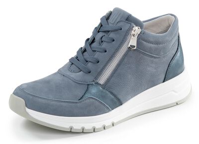 Waldl&auml;ufer, bequeme Damen-Boots, Weite H, mit herausnehmbarem Fussbett 