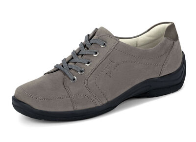 Waldläufer, bequeme Damen-Schnürschuhe, Weite H, mit herausnehmbarem Fussbett 