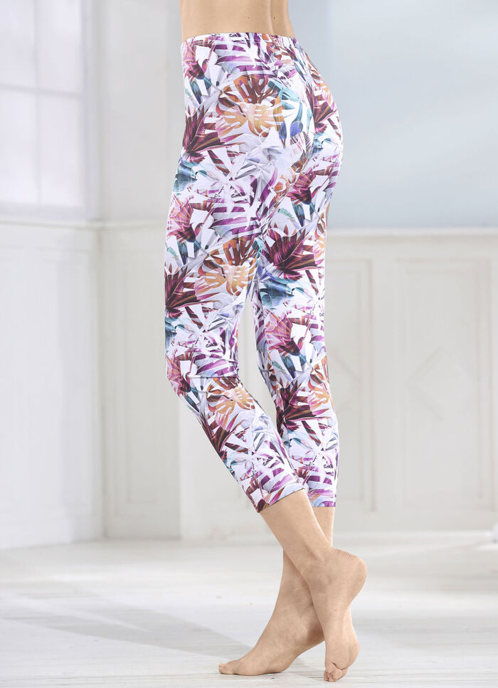 Laurina Leggings mit buntem Druckdessin 