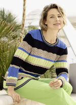 Pullover mit nachhaltig recycelter Baumwolle 