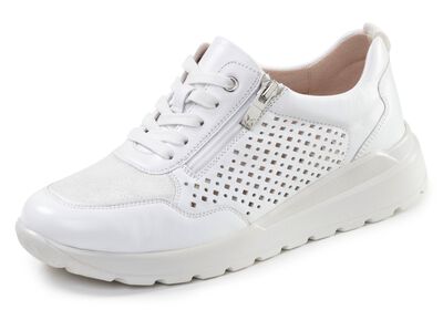 Caprice, sommerliche Damen-Sneaker, Weite K, mit herausnehmbarem Fussbett 