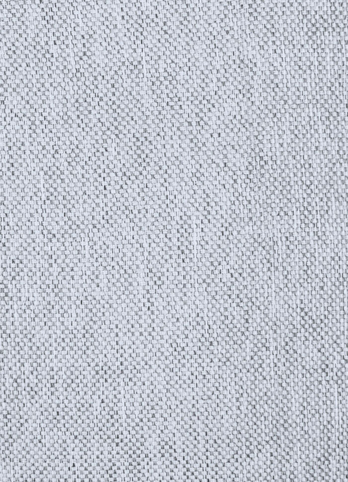 Blickdichter Verdunkelungsschal in strukturierter Leinenoptik GRAU