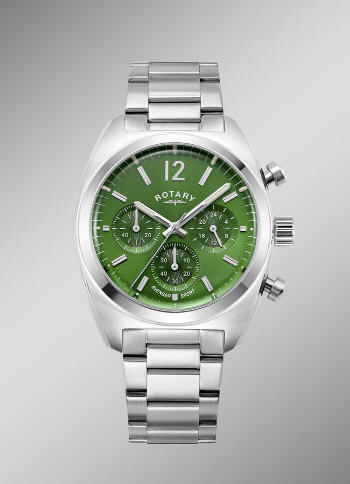 Chronograph im Vintage-Look 