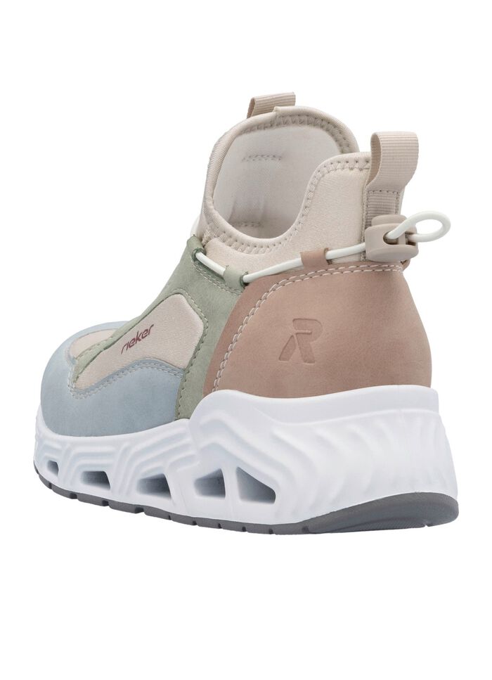 Rieker, stylische Damen-Boots, Weite G, mit herausnehmbarem Fussbett 