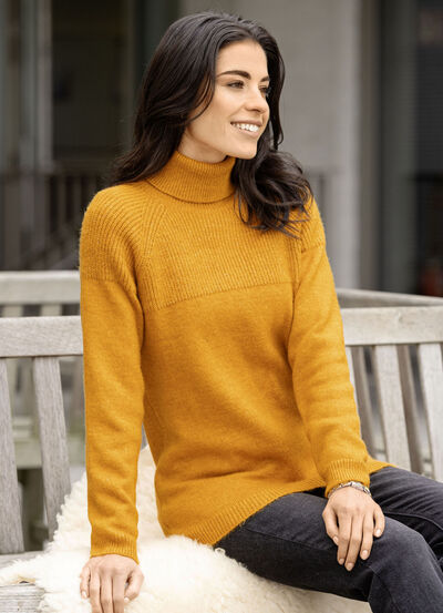 Pullover in Strickmix 