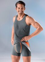 Dreierpack Achselshirts mit Einfassungen 