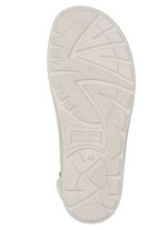 Waldläufer, bequeme Damen-Sandalen, Weite H, mit herausnehmbarem Fussbett CHAMPAGNER