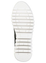 ELENA EDEN, stylische Damen-Sneaker, Weite G, mit herausnehmbarem Fussbett SCHWARZ-ALTSILBER