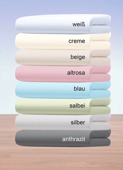 Jersey-Stretch-Elasthan-Spannbetttücher Excellent von Florella 