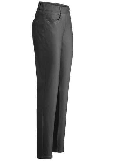 Hose in Denim-Optik 