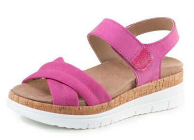 ELENA EDEN, bequeme Damen-Sandalen, Weite H, mit herausnehmbarem Fussbett 