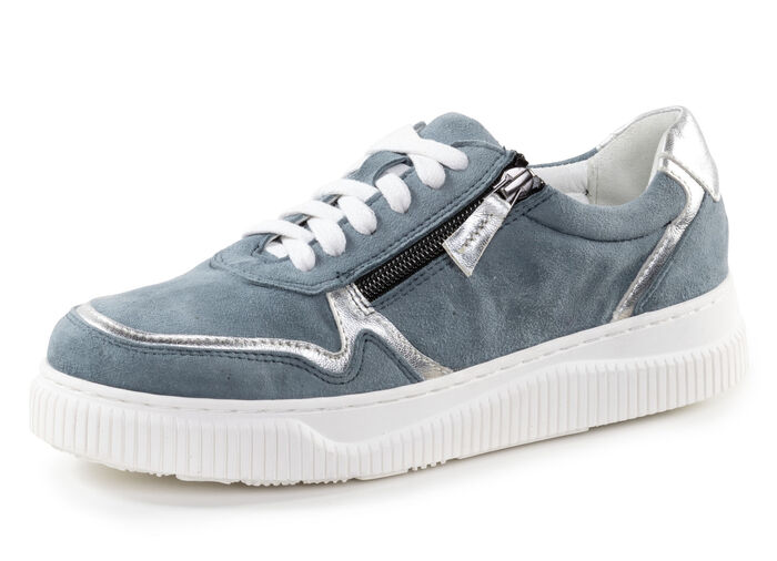 ELENA EDEN Sneaker mit Kontrast-Besätzen JEANS