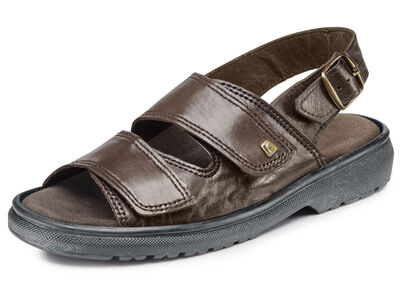 Bequeme Herren-Sandalen, Weite K, mit herausnehmbarem Fussbett  Bequeme Herren-Sandalen, Weite K, mit herausnehmbarem Fussbett
