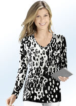 Pullover in Feinstrick 