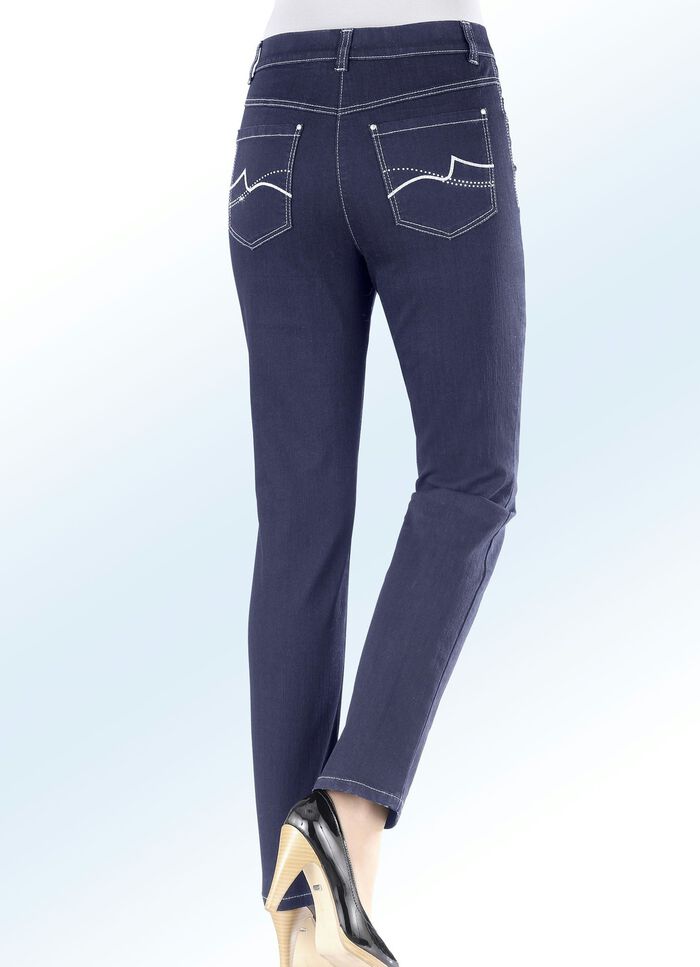 Power-Stretch-Jeans   DUNKELBLAU