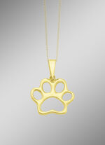 Anhänger mit Hundepfote 