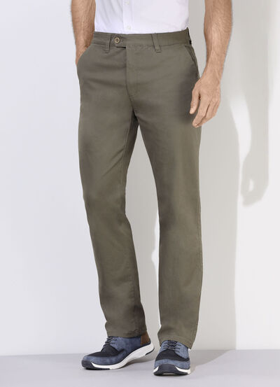 Komfortable Hose mit Dehnbund in 3 Farben 