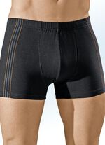 Viererpack Pants, uni mit seitlichen Kontraststreifen 
