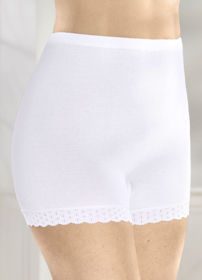 Viererpack Schl&uuml;pfer mit Elastikspitze 