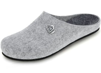 Leichte Damen-Hausschuhe, mit anatomisch geformtem Fussbett 