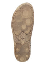 ELENA EDEN Pantolette aus perforiertem Nappaleder ALTGOLD