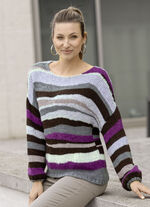 Pullover in Garnmix 