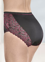 Laurina Dreierpack Slips mit Elastikspitze 