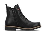 Rieker, klassische Damen-Stiefeletten, mit Reissverschluss SCHWARZ