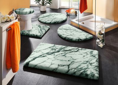 Badteppiche von Grund mit Marmor-Dessin 