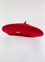 Seeberger, Damen-Baskenm&uuml;tze, aus Schurwolle 