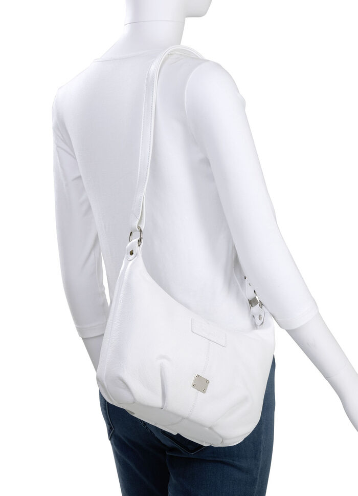 Laurina, Tasche, Damen, ein verstellbarer Umhängeriemen WEISS