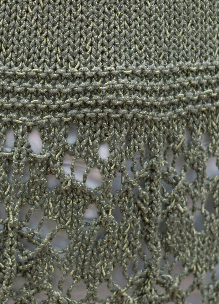 Pullover mit Melange-Effekt durch edles Glanzgarn 