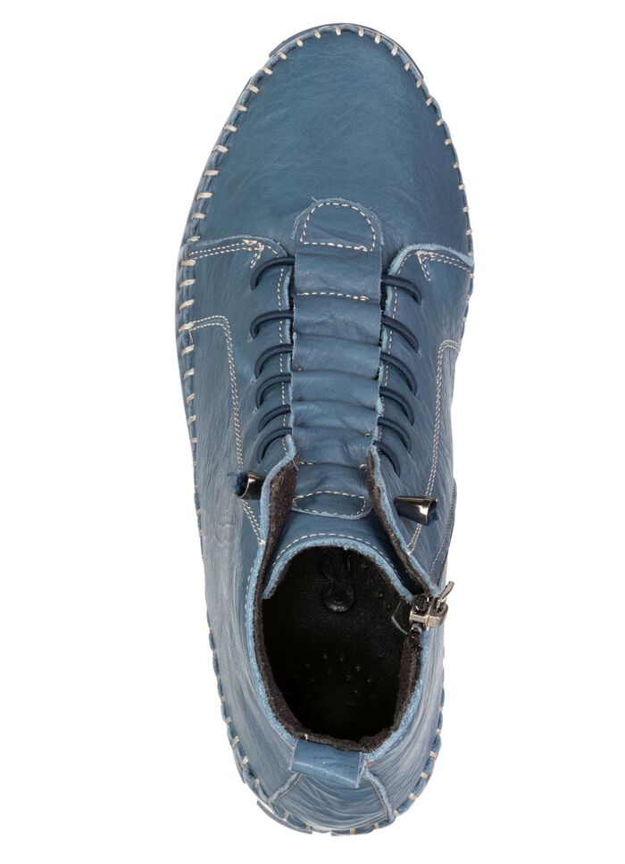 Gemini, bequeme Damen-Boots, Weite G, mit herausnehmbarem Fussbett JEANS