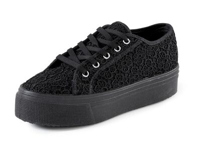 Elegante Damen-Schn&uuml;rschuhe, mit herausnehmbarem Fussbett 