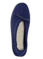 Slipper aus elastischem Strickmaterial mit Schnürung MARINE