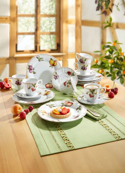 Kaffee-Service, 18-teilig &laquo;Flora Orchard&raquo; 