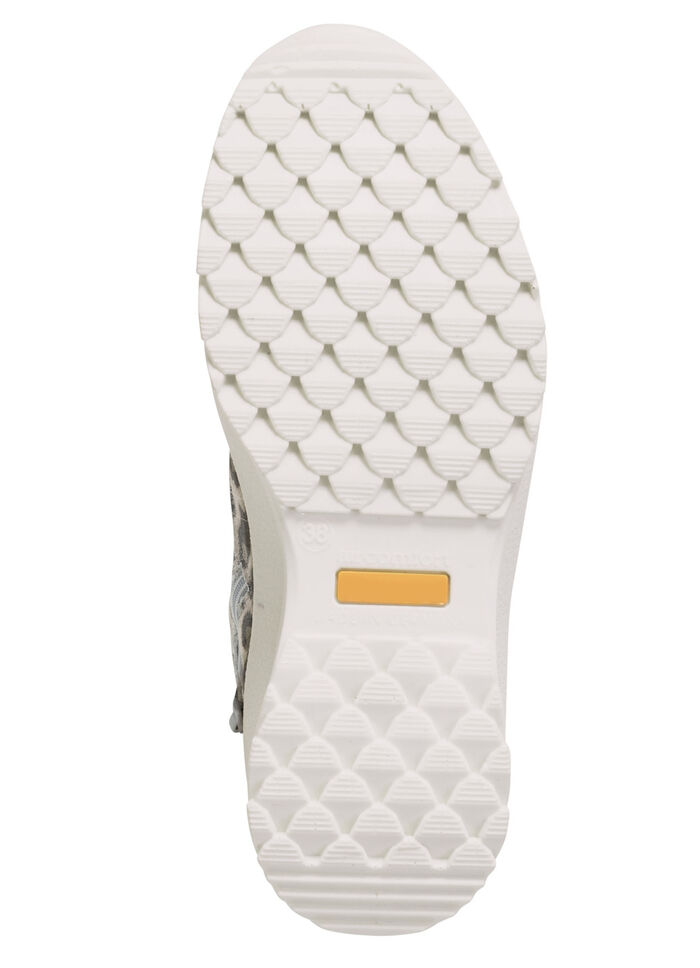 Trendige Damen-Boots, Winterschuhe, Weite H, mit Reissverschluss SAND-GRAU