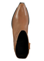 Gemini Western-Stiefel aus Rind-Nappaleder COGNAC